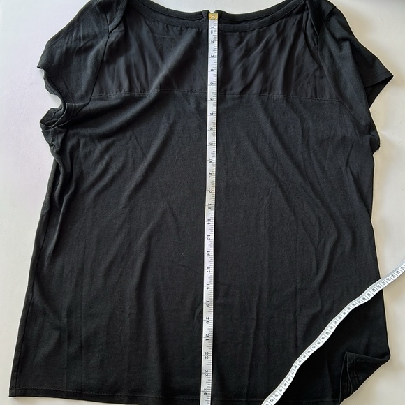 Merona s/s tee with zipper detail at back yoke XXL - Picture 8 of 8